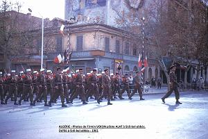 VF-095 Defile a Sidi-Bel-Abbes en 1961 